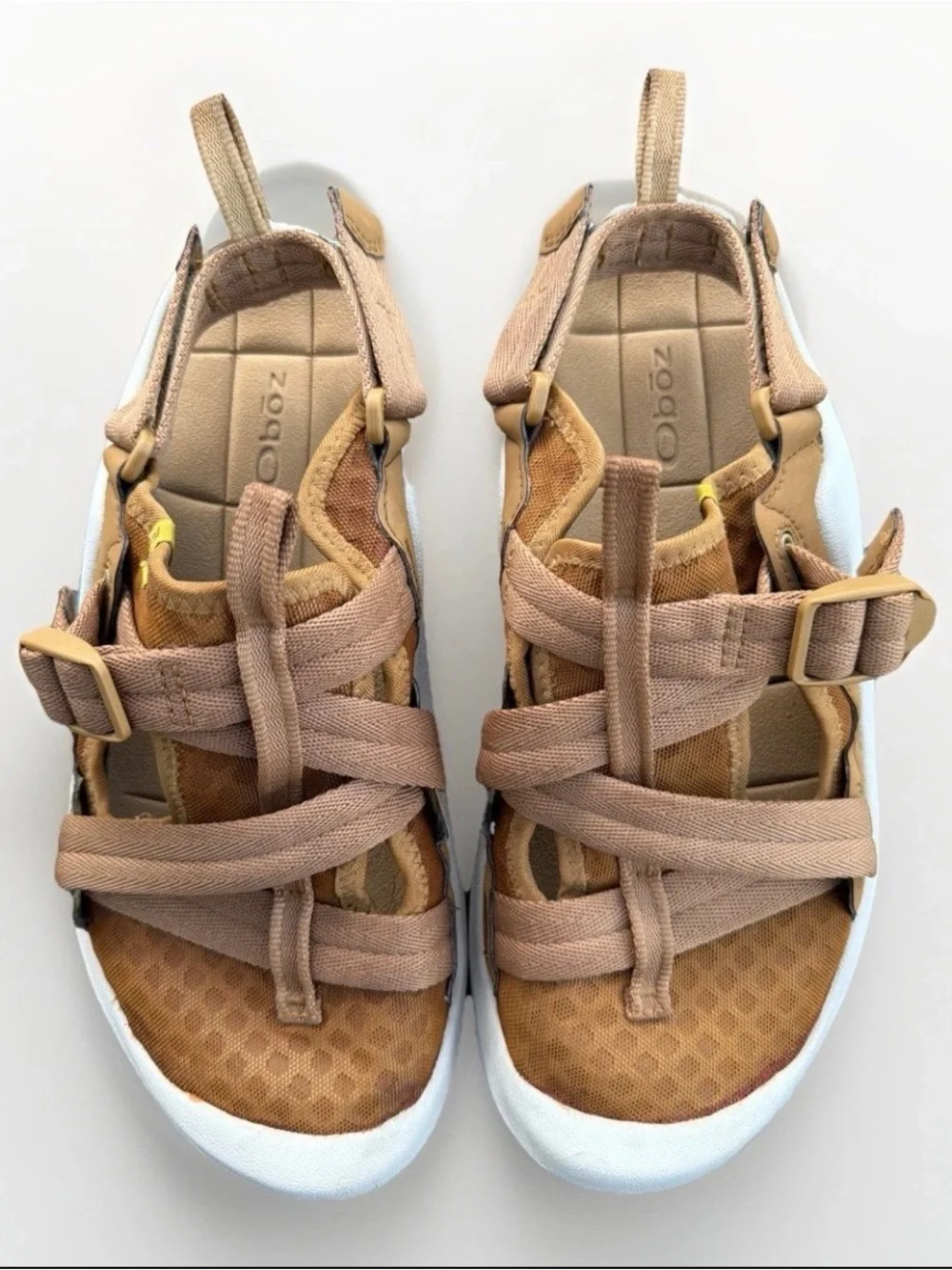 Oboz Whakata Trail Women Shoe Size 11 Rye Off Road Hiking Sandal Utility Slip On